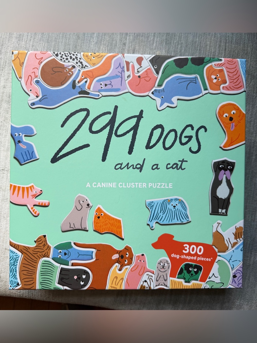 299 Dogs and a Cat Puzzle - Like New